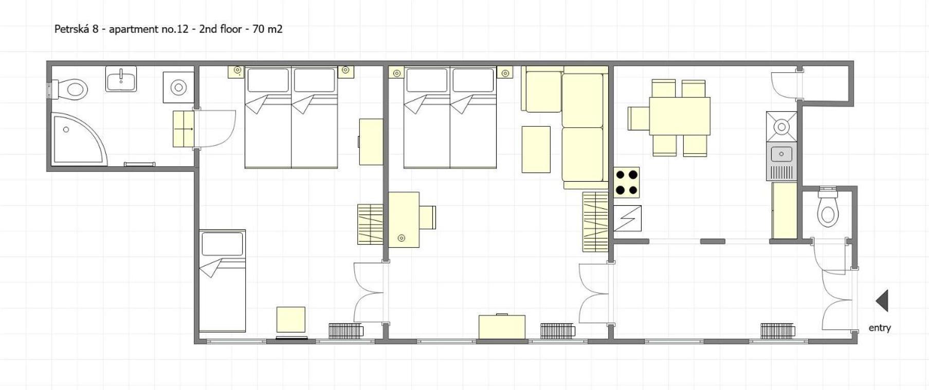 Peter'S Tower Apartments プラハ エクステリア 写真